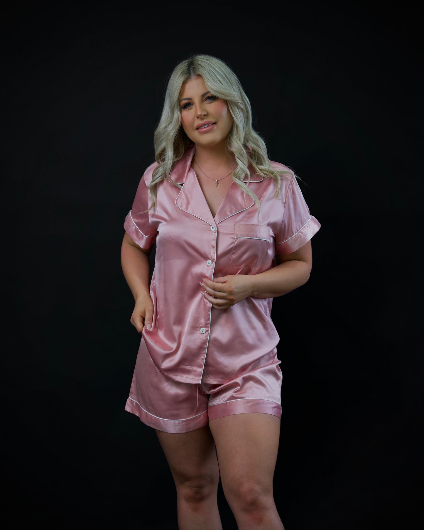 Marie Satin Set