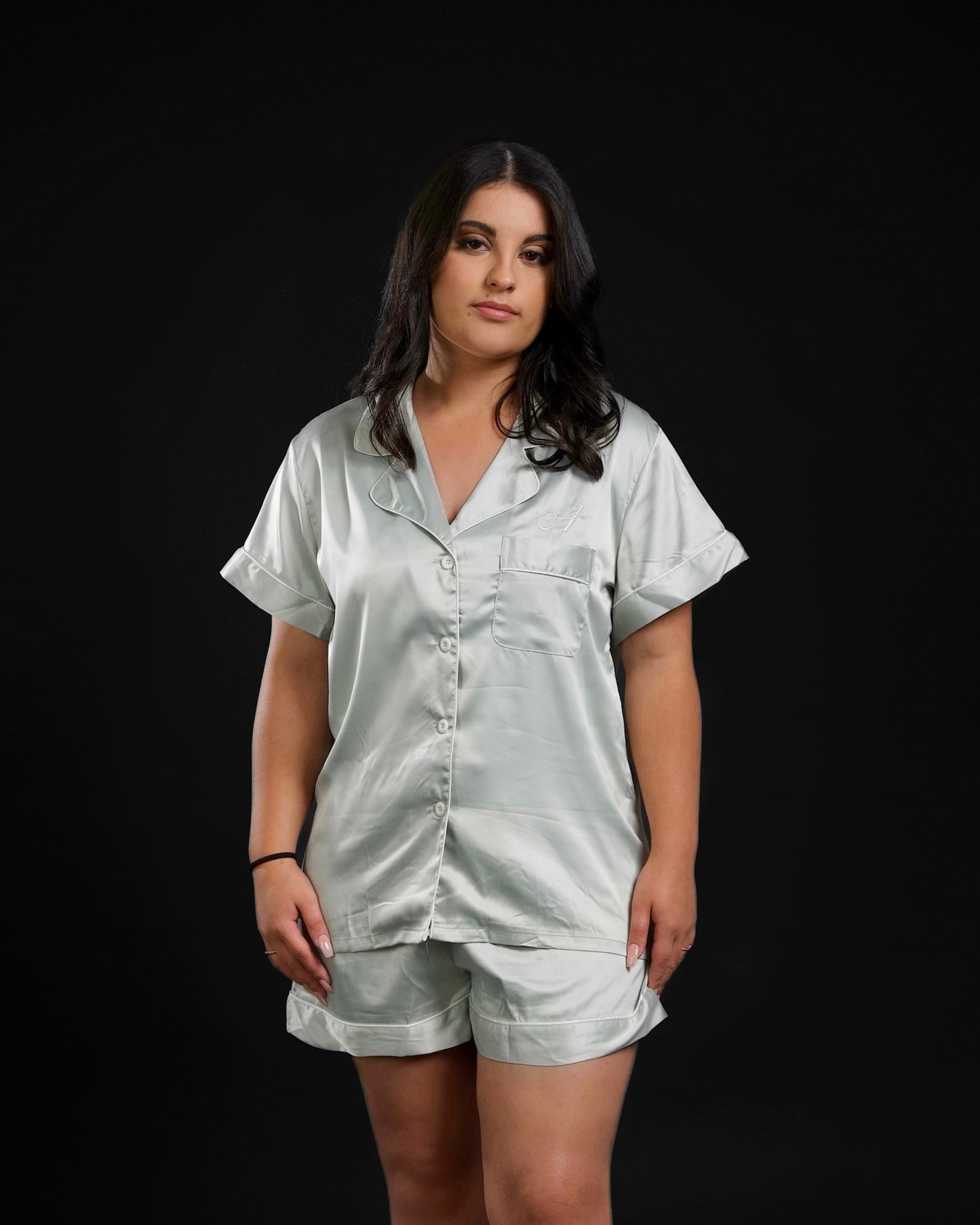 Marie Satin Set
