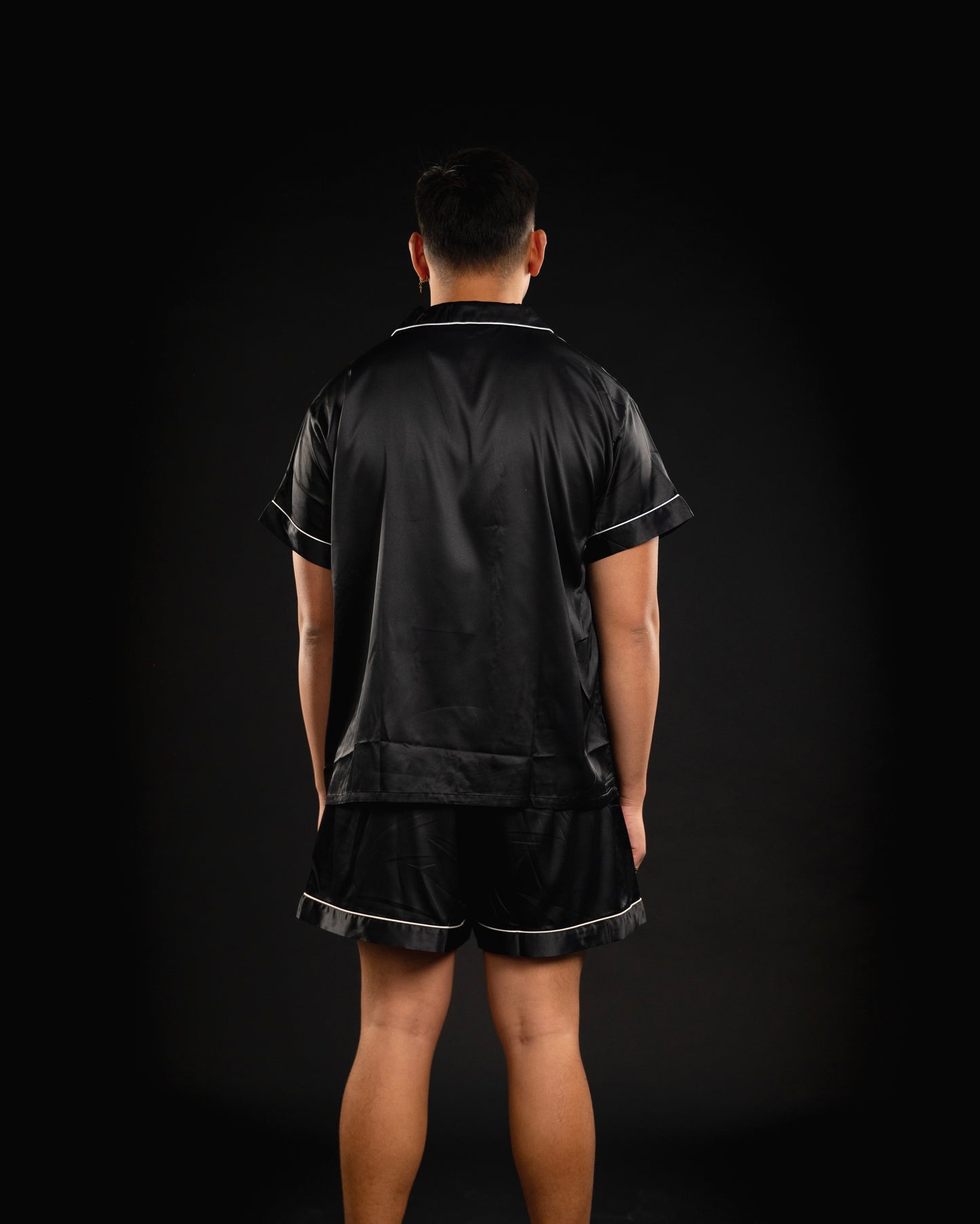 Mens Satin Set