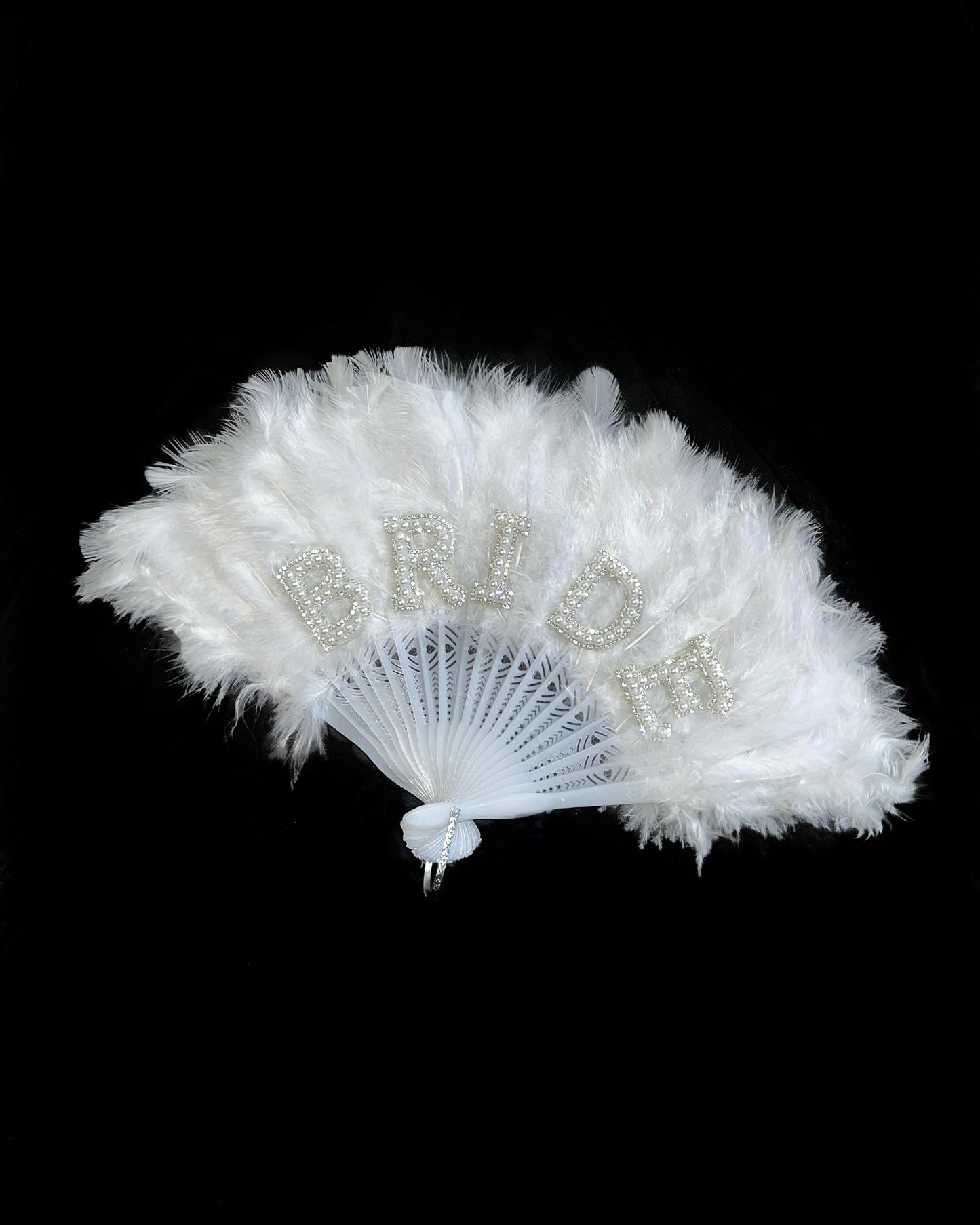 Bride Feathered Fan