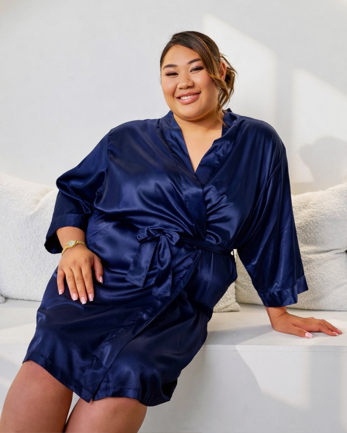 Satin Robe