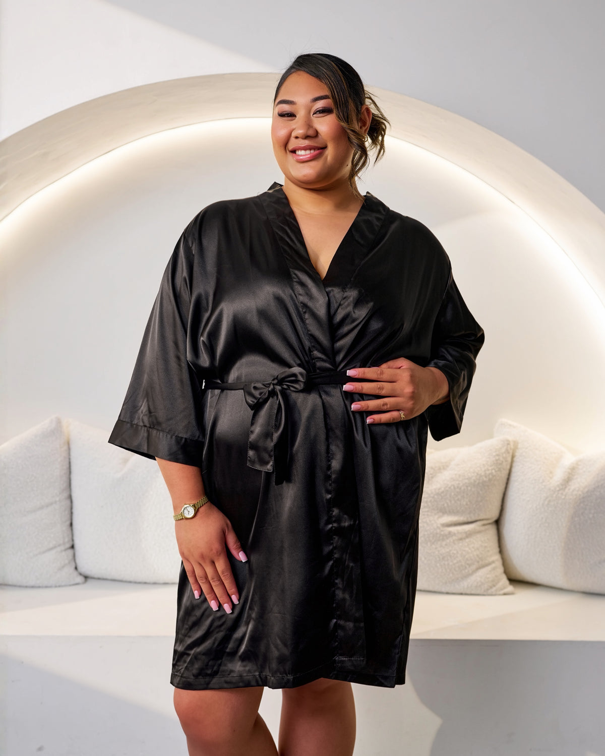Satin Robe