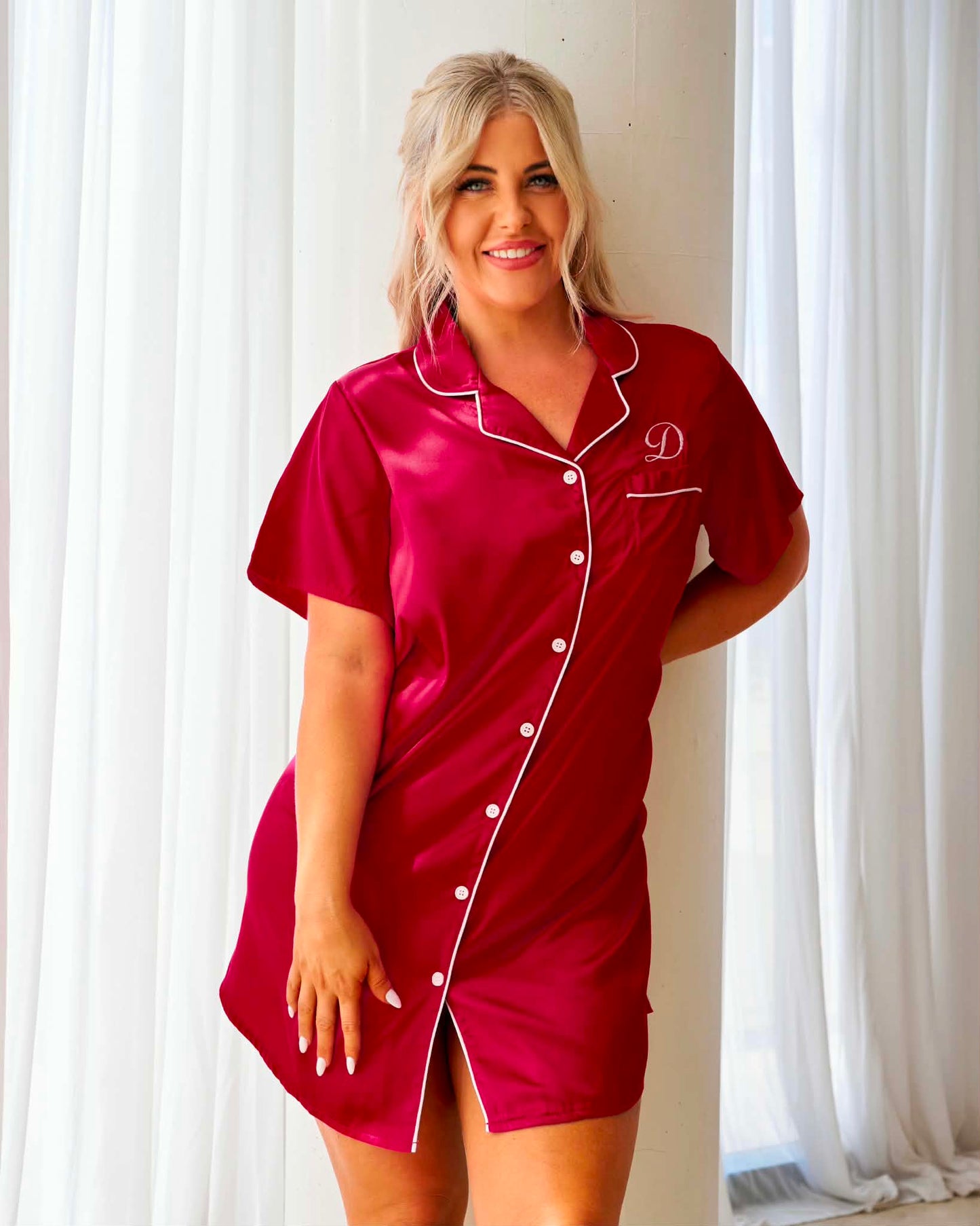 Marie Satin Nightie